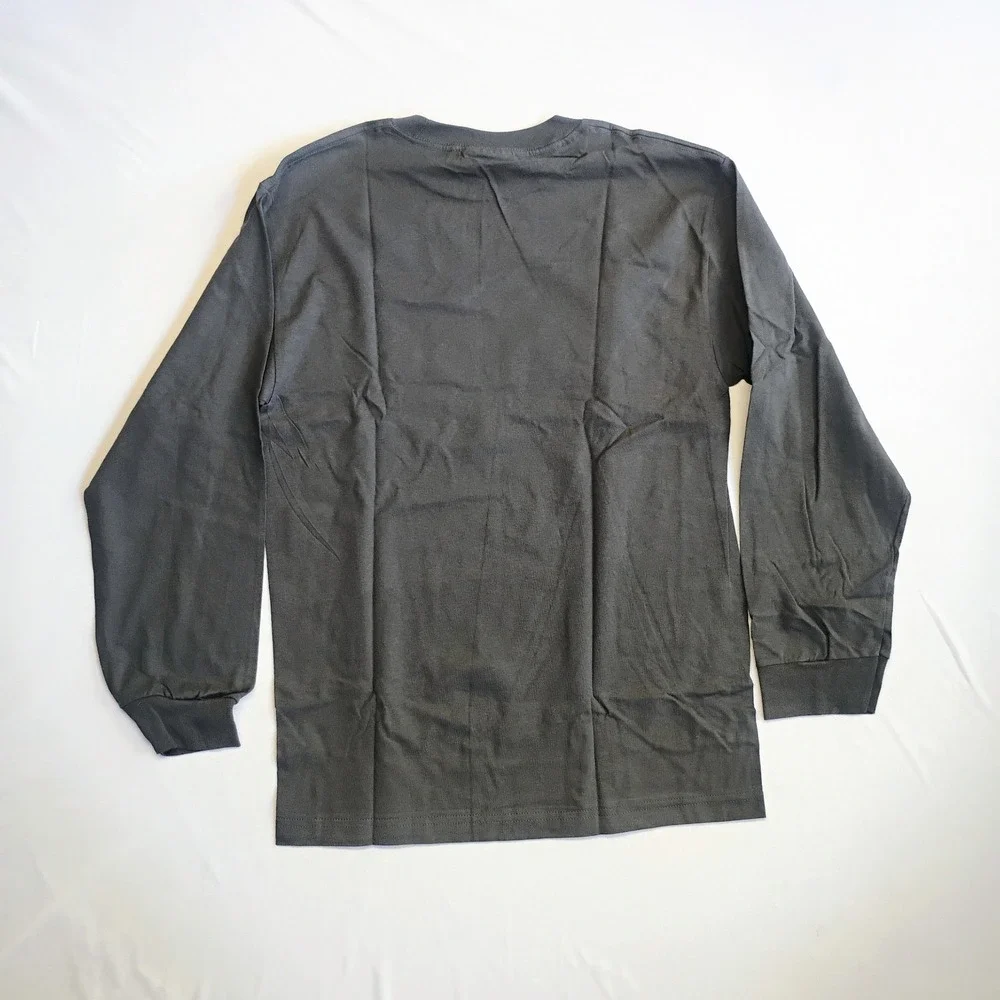 Serial Killer Trust No Long Sleeve Graphic Tee TShirt SZ M Gray  VTG 1990's NOS